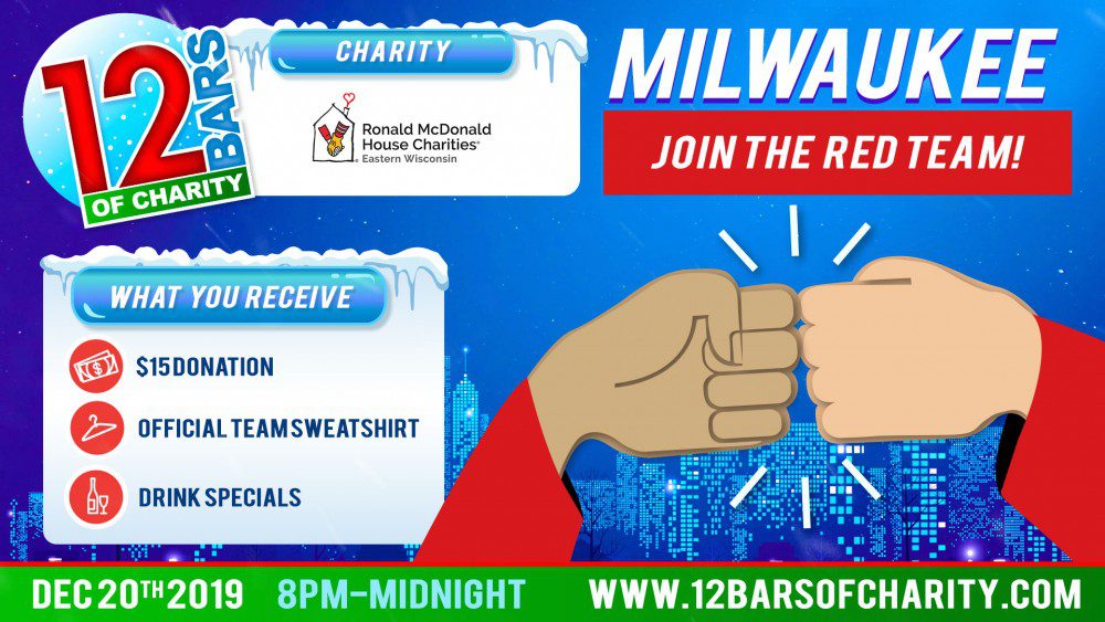 12 Bars of Charity RMHC Red Team