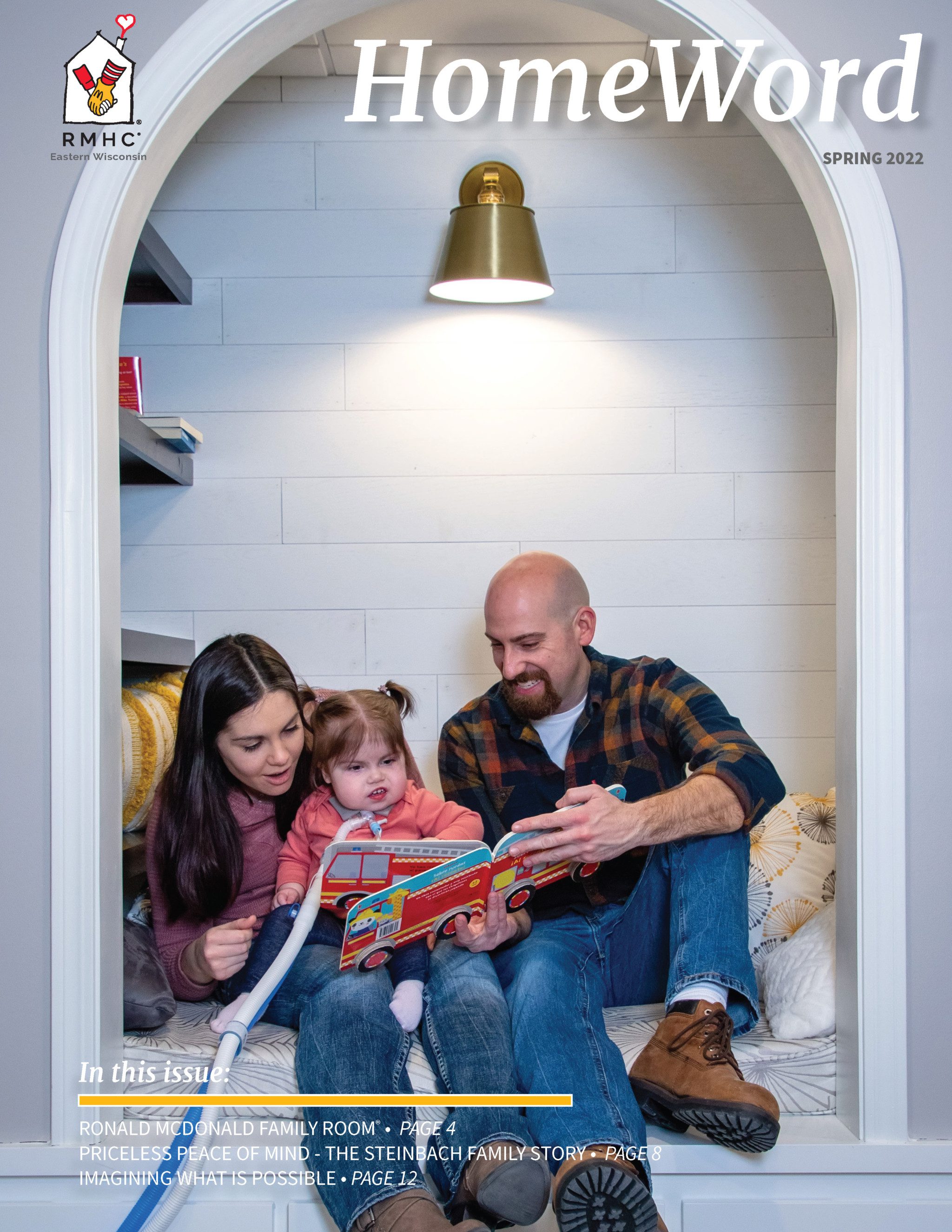 Spring 2022 HomeWord Cover Steinbach Family