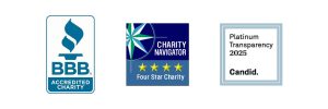 Accreditations for Donate Page