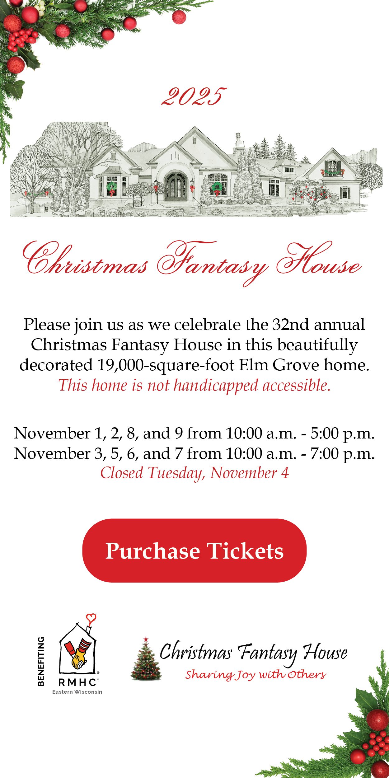 2025 Christmas Fantasy House