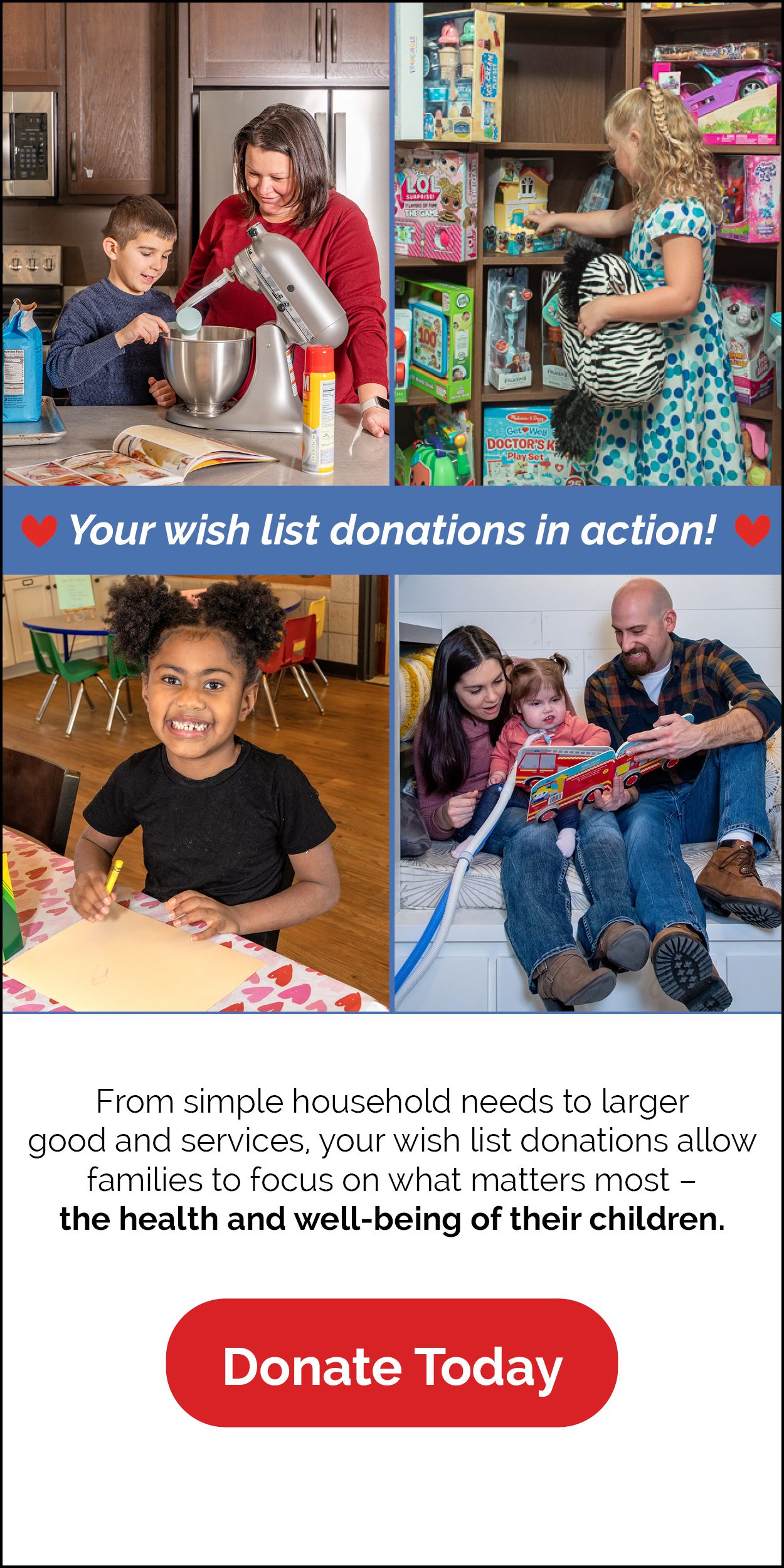 Make a Wish List Donation